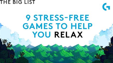 good vibes gaming|best games to calm anxiety.